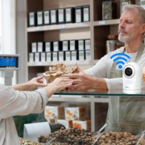 🔵 دوربین وای‌فای (Wireless Camera) – نصب سریع و ساده