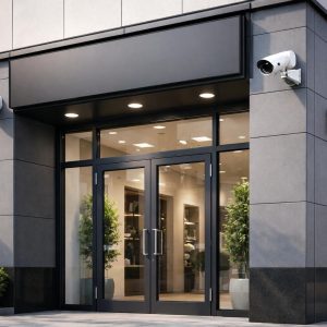 🟠 دوربین بولت (Bullet Camera) – مناسب ورودی و بیرون